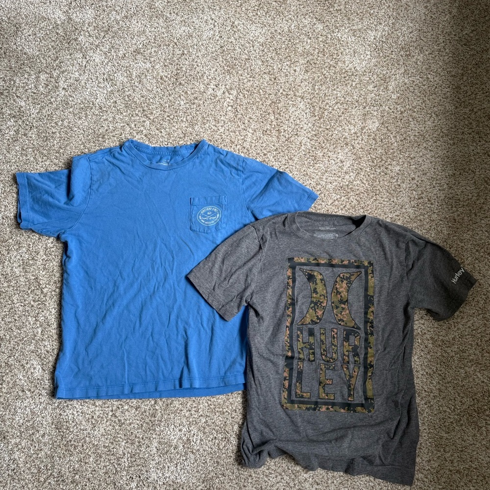 Hurley & Vineyard Vines Boys M (10-12) Lot of 2